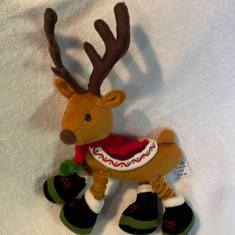18”Mission Gallery Extendable Reindeer Christmas Decoration with Original Tags!